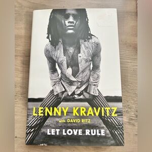 Lenny Kravitz Let Love Book-NWOT